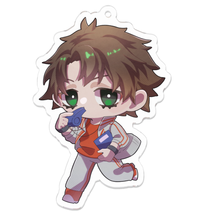 アクリルキーホルダー（コーティング） - 70 x 70 (mm)