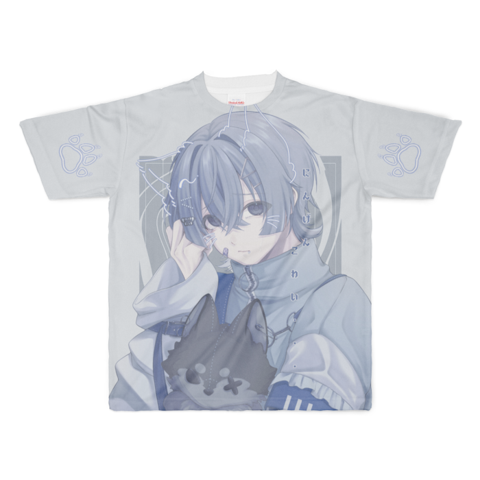 フルグラフィックTシャツ - XL - 両面印刷