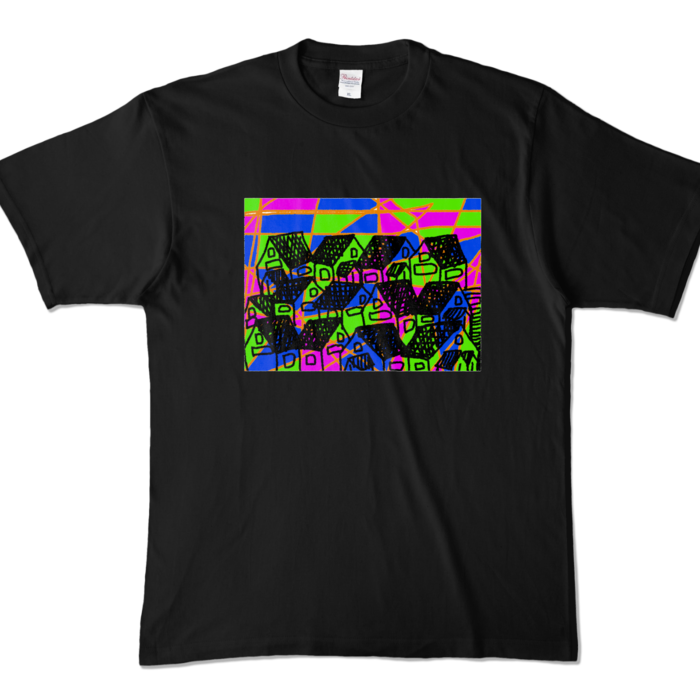 カラーTシャツ - XL - ブラック (濃色)