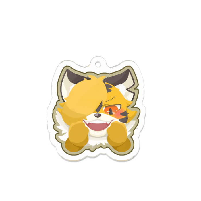 アクリルキーホルダー - 70 x 70 (mm)