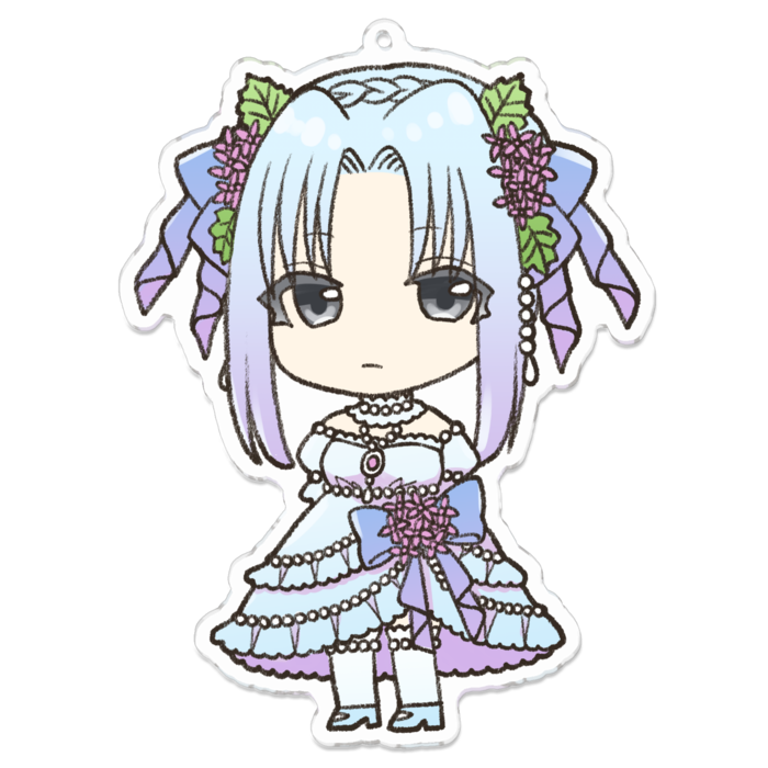 アクリルキーホルダー - 100 x 100 (mm)