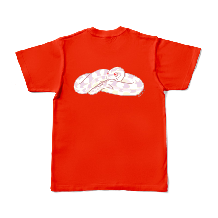 カラーTシャツ - S - レッド (濃色)