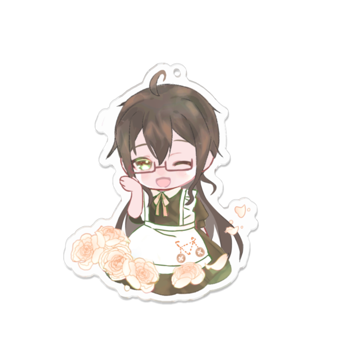 アクリルキーホルダー - 100 x 100 (mm)