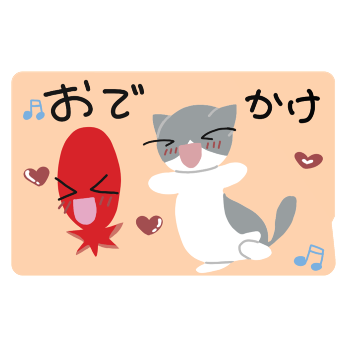 ICカードステッカー - 約85.7 × 53.9mm