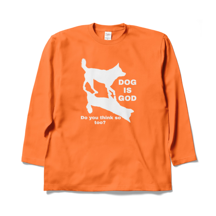 ロングスリーブTシャツ - XL - オレンジ