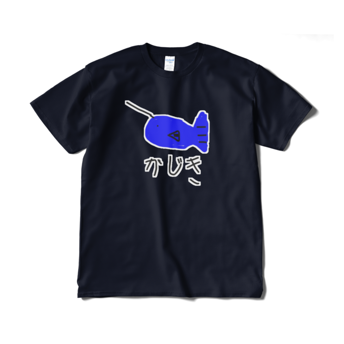 Tシャツ - XL - ネイビー