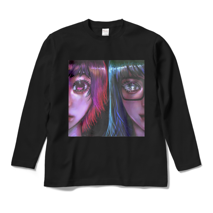 ロングスリーブTシャツ - M - ブラック