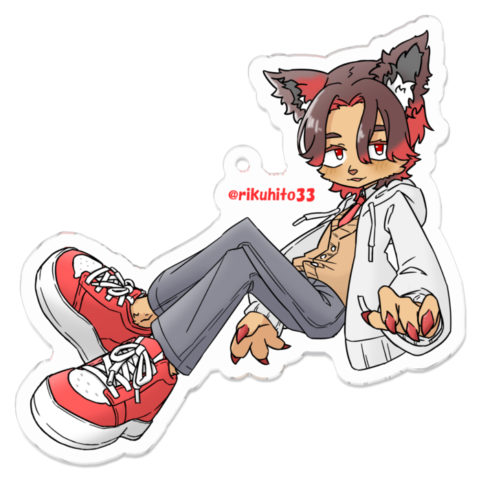 アクリルキーホルダー - 70 x 70 (mm)