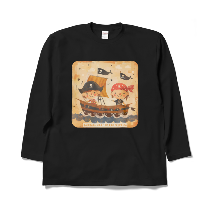 ロングスリーブTシャツ - XL - ブラック