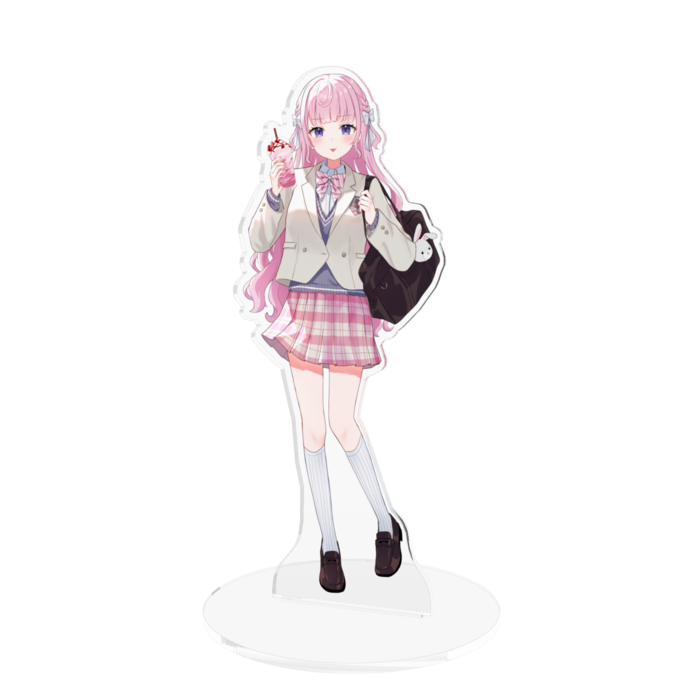 舌ぺろver. 160x160mm