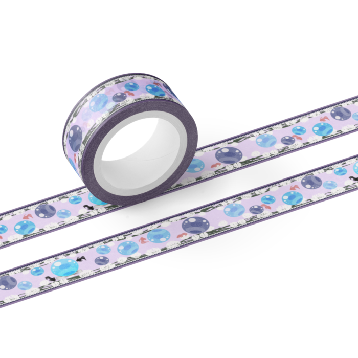 思い出マステ（紫）