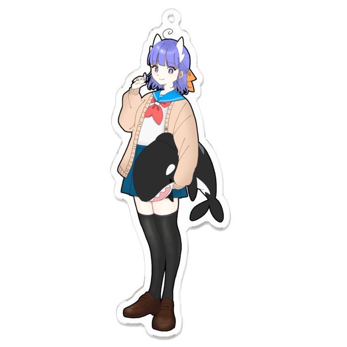 アクリルキーホルダー - 100 x 100 (mm)