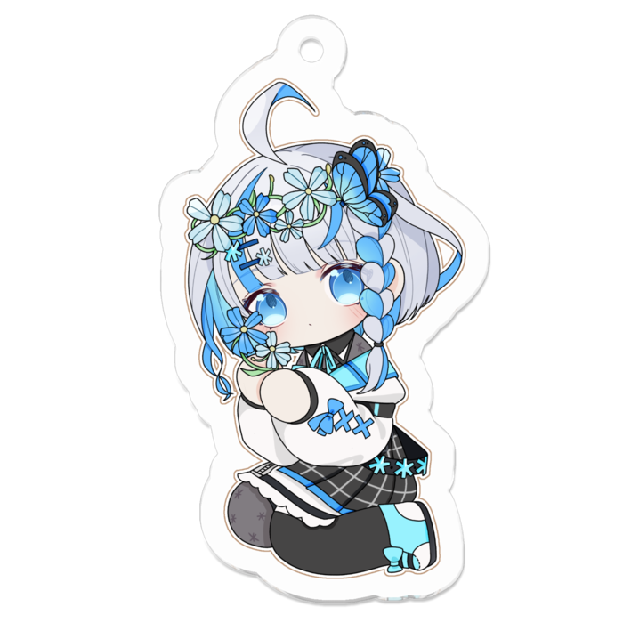 白ゆきしの - 50 x 50 (mm)