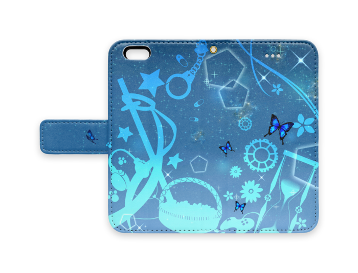 手帳型iPhoneケース - iPhone 6 / 6s - ストラップ穴 あり