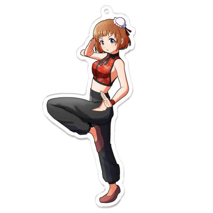 アクリルキーホルダー - 100 x 100 (mm)