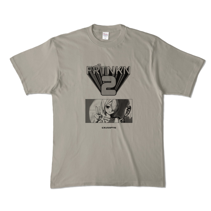 カラーTシャツ - XL - シルバーグレー (淡色)