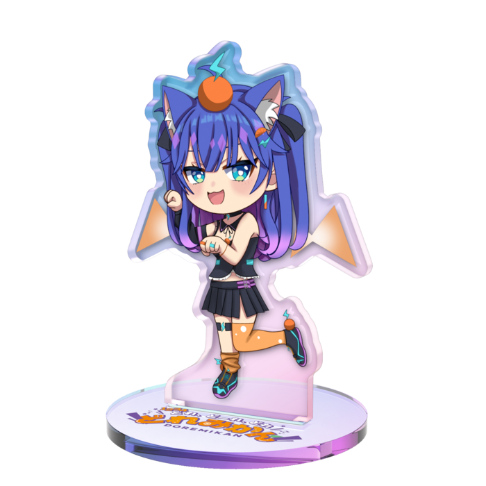 ①ねこ耳どえアクスタ