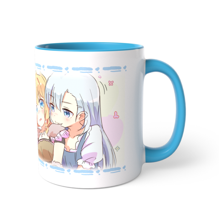 ツートンカラーマグカップ - 直径 8.2cm / 高さ 9.5cm