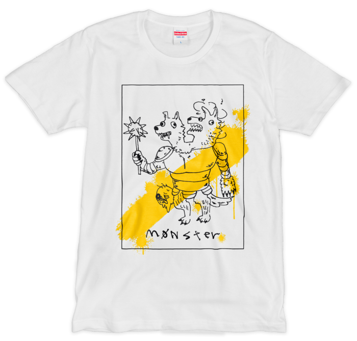 Tシャツ（シルクスクリーン印刷） - L - 2色(1)