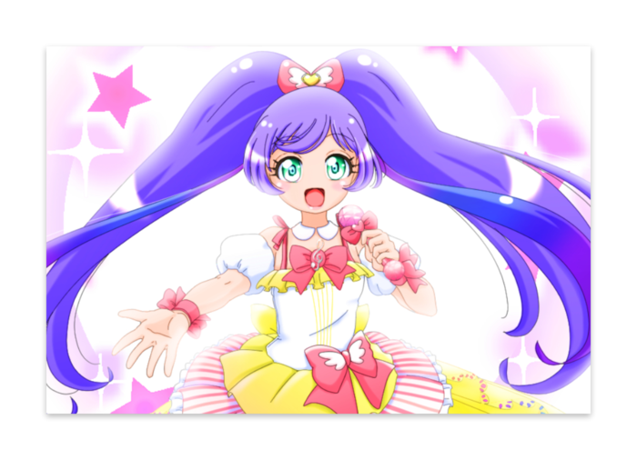 プリパラ らあら ポストカード Mariamix Booth