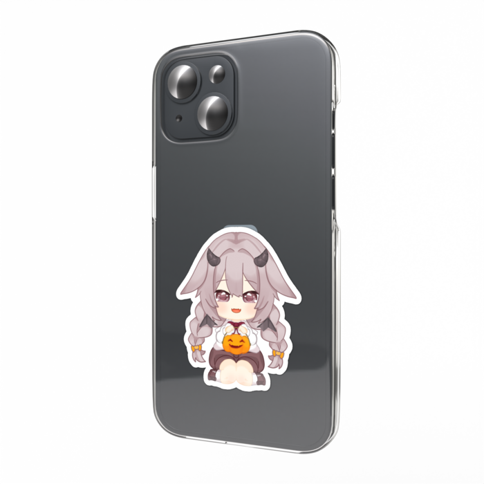 悪魔っ子ステッカー うるうる半目