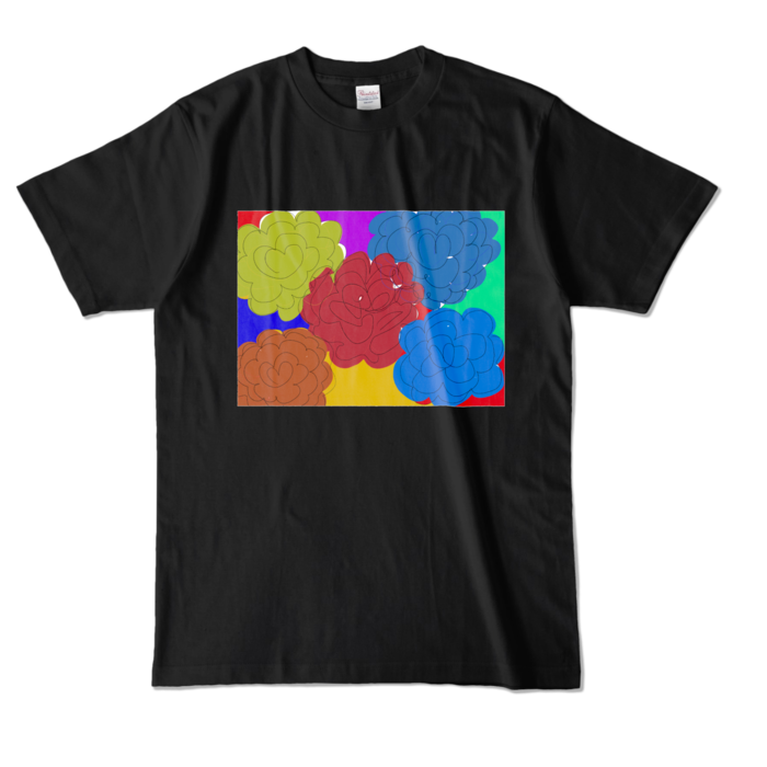 カラーTシャツ - L - ブラック (濃色)