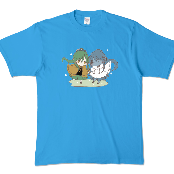 カラーTシャツ - XL - ターコイズ (濃色)