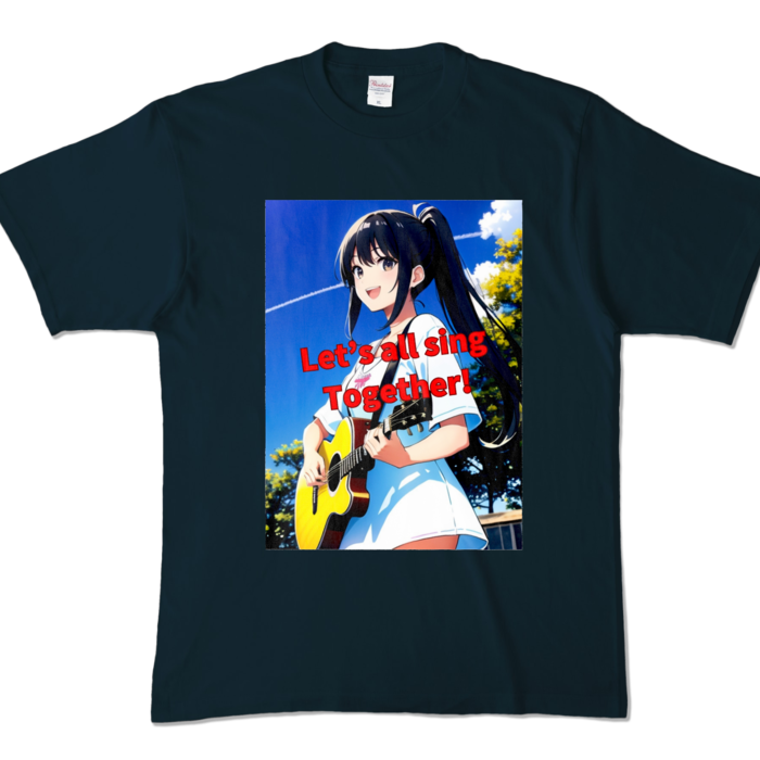 カラーTシャツ - XL - ネイビー (濃色)