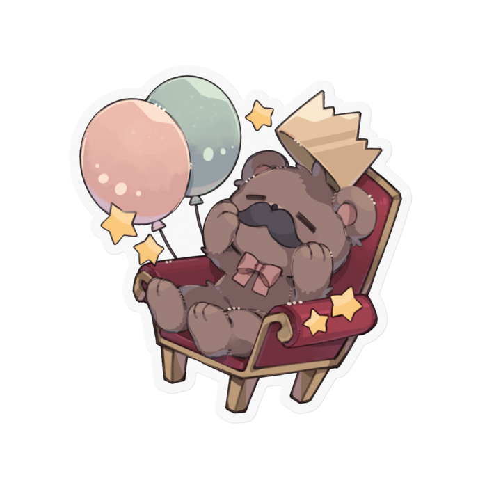 ステッカー - 100 x 100 (mm)