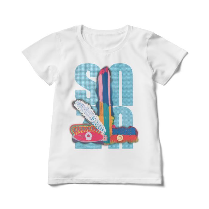レディースTシャツ - L - 白