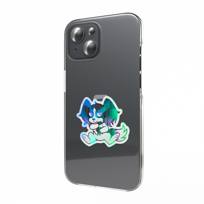 ホログラムスマホステッカー - 縦