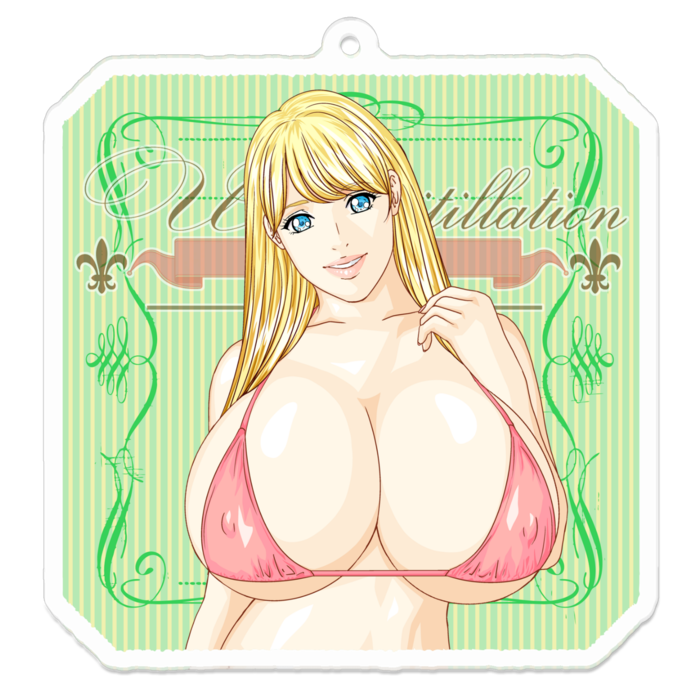 アクリルキーホルダー - 70 x 70 (mm)
