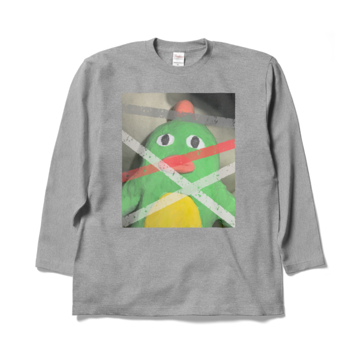 ロングスリーブTシャツ - XL - 杢グレー