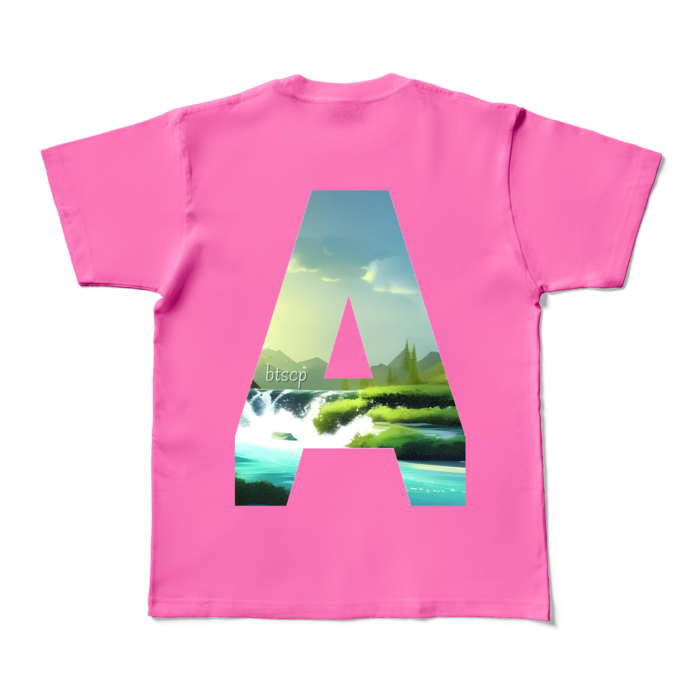カラーTシャツ - M - ピンク (濃色)