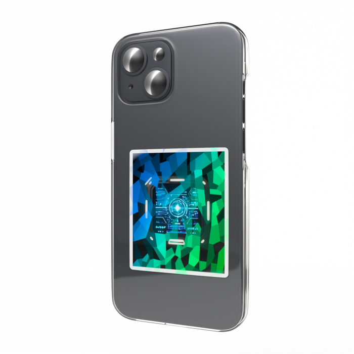 ホログラムスマホステッカー - 縦