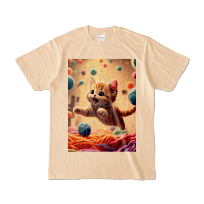 カラーTシャツ - S - ナチュラル (淡色)