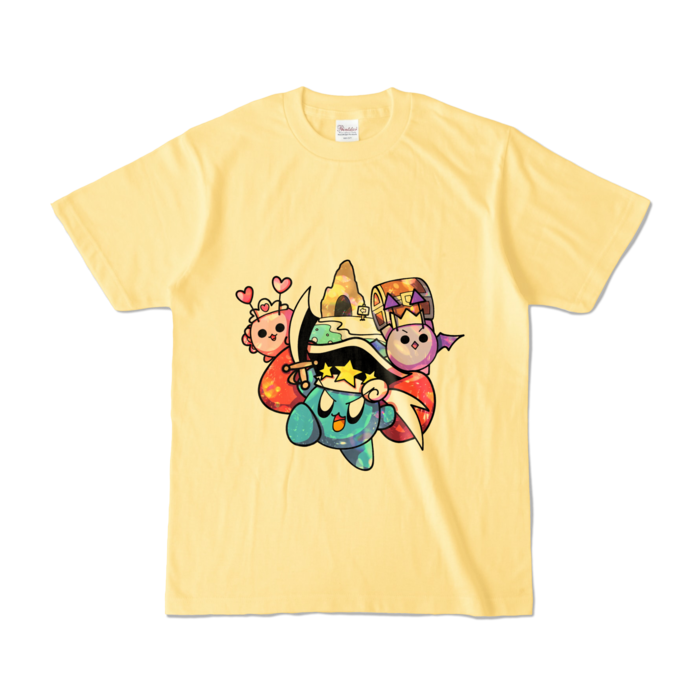 カラーTシャツ - S - ライトイエロー (淡色)