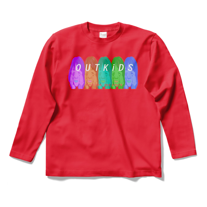 ロングスリーブTシャツ - S - レッド