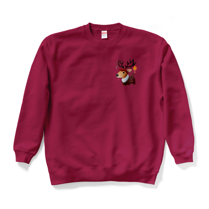 スウェット - XL - バーガンディ