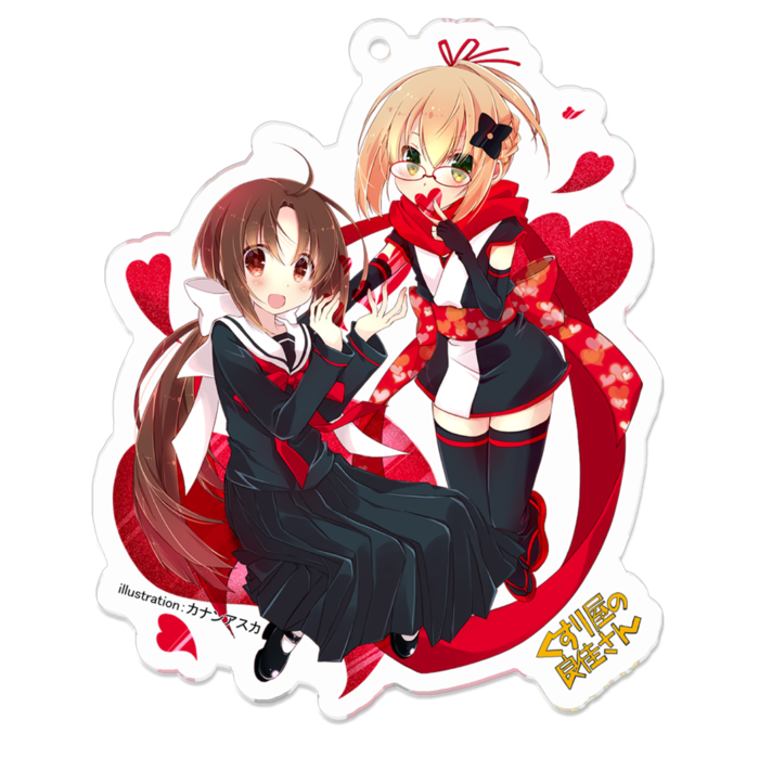 アクリルキーホルダー - 70 x 70 (mm)