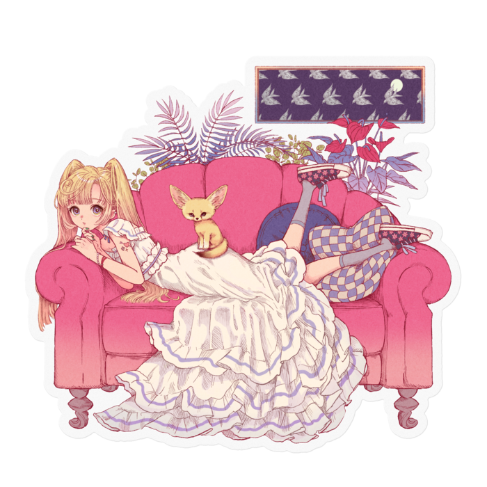 ステッカー - 100 x 100 (mm)