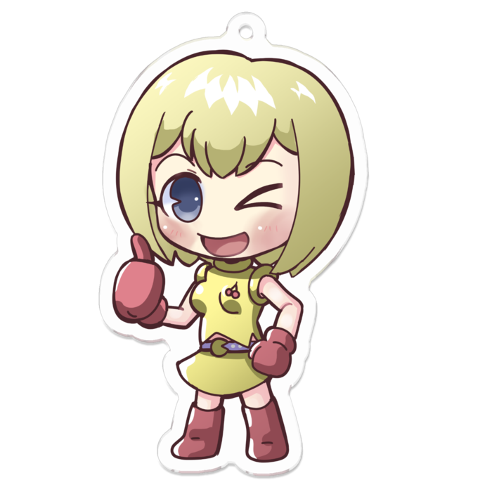 アクリルキーホルダー - 70 x 70 (mm)