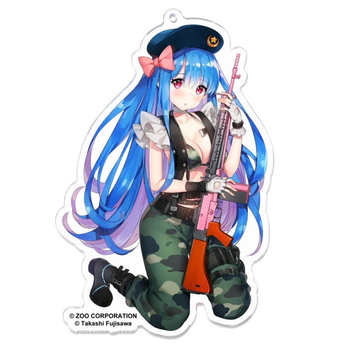 アクリルキーホルダー - 100 x 100 (mm)