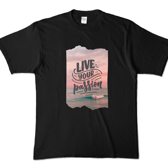 カラーTシャツ - XL - ブラック (濃色)