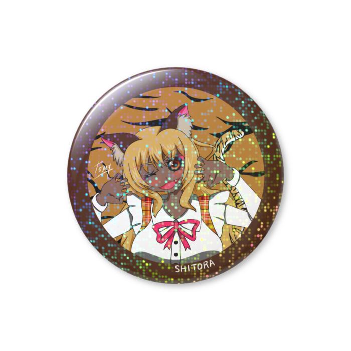 ホログラム缶バッジ - 76mm(3)