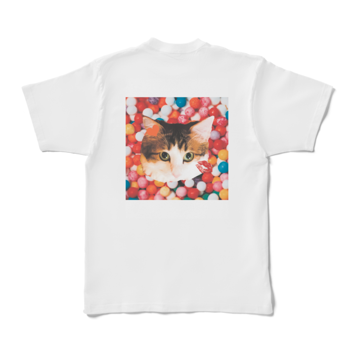 Tシャツ - XL - 背面(キャンディー02)