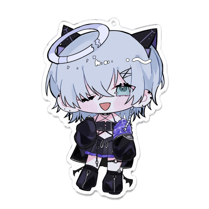 アクリルキーホルダー - 100 x 100 (mm)