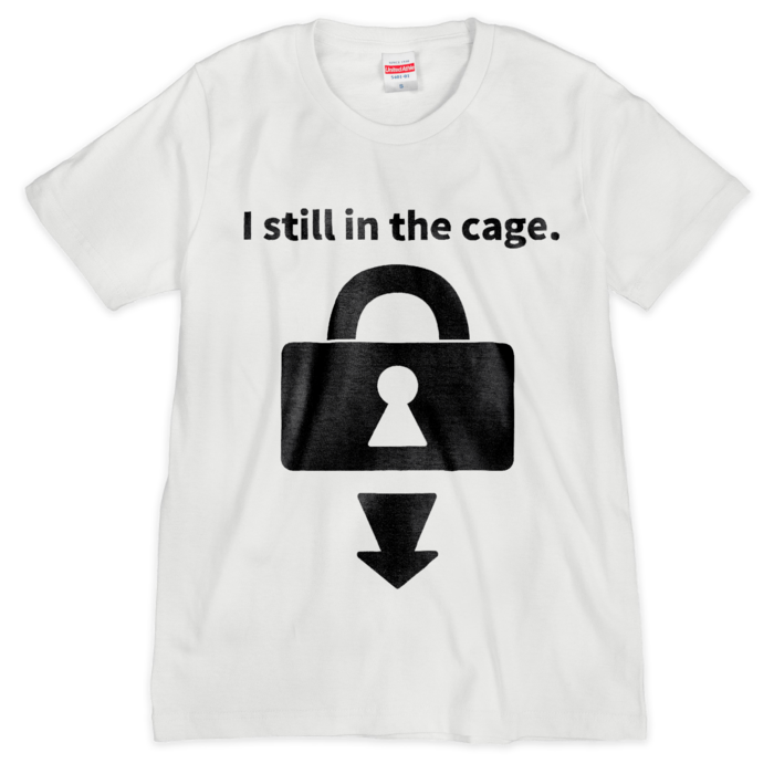 シルクスクリーン -ホワイト- Sサイズ