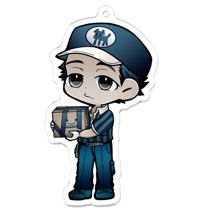 アクリルキーホルダー - 70 x 70 (mm)