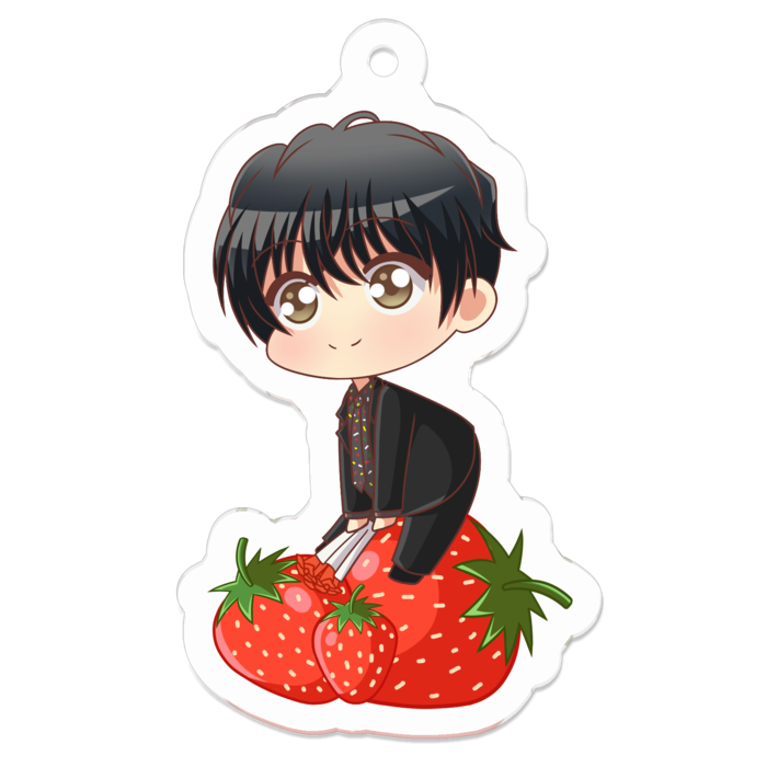 ジェシー アクリルキーホルダー - 50 x 50 (mm)